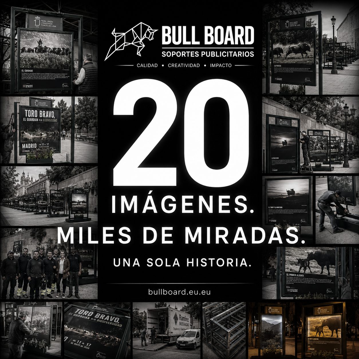 20 imágenes. Miles de miradas. Una sola historia.